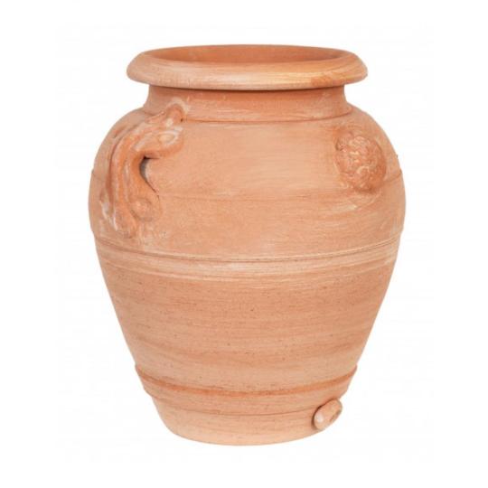 cotto keramia terrakotta kaspo  agyag tegla kertepites  fagyallo toszkana toscan handmade kezzel keszult kezmuves disz.jpg